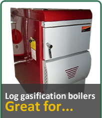 Log Gasification Boilers, Great for...