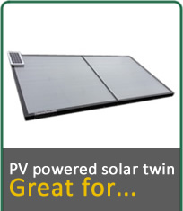 PV Powered Solar Twin, Great for...